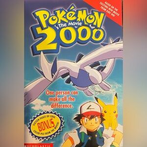 Pokémon 2000 the movie book